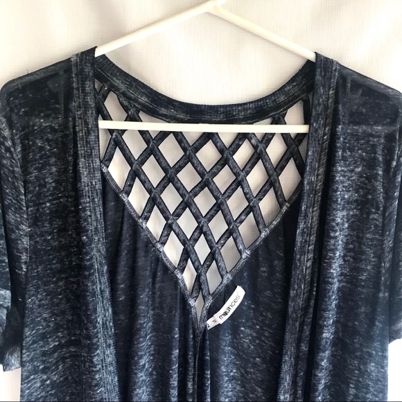 Maurices navy blue shawl - Picture 2 of 6